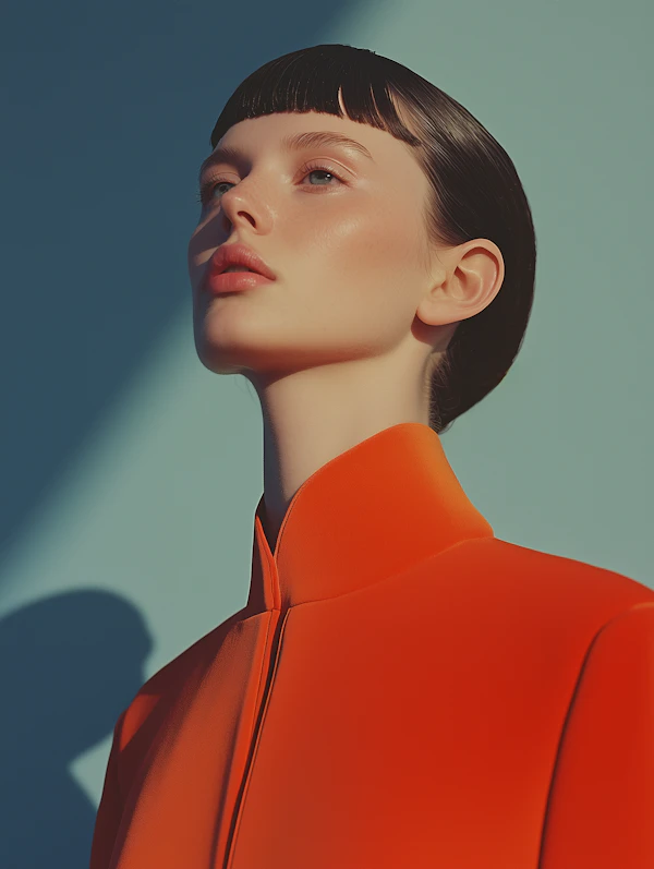Serene Woman Portrait