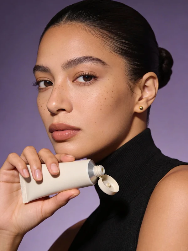 Elegant Skincare Portrait