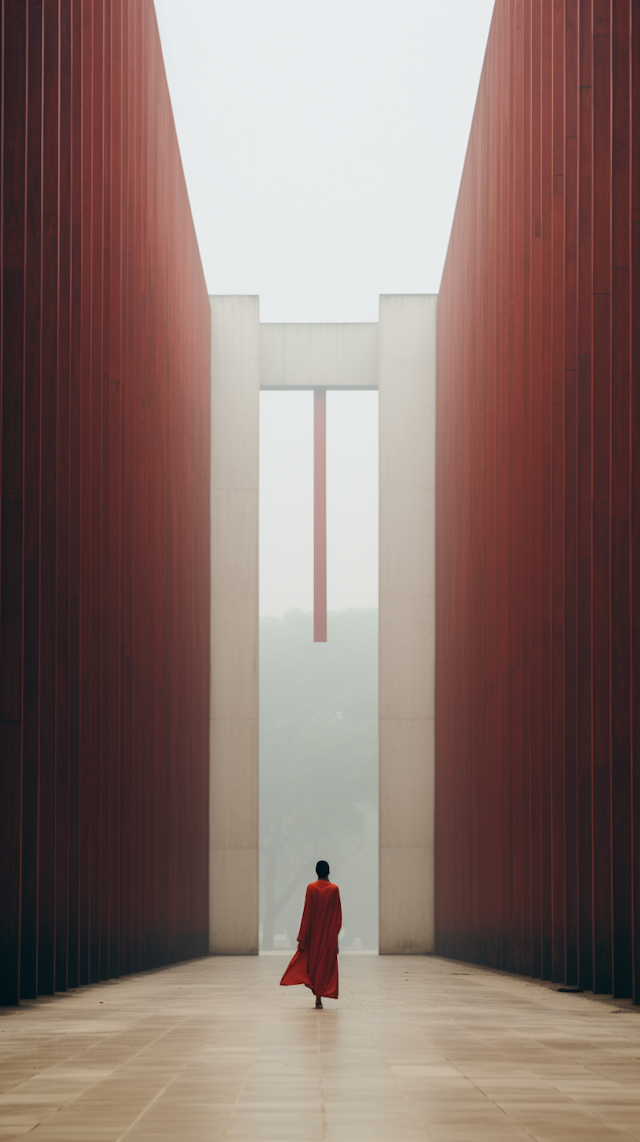 Red Passage into the Unknown