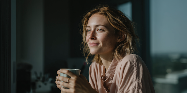 Woman by Window