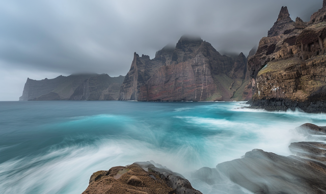 Dramatic Coastal Landscape