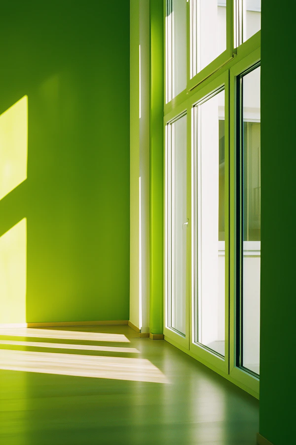 Bright Green Room