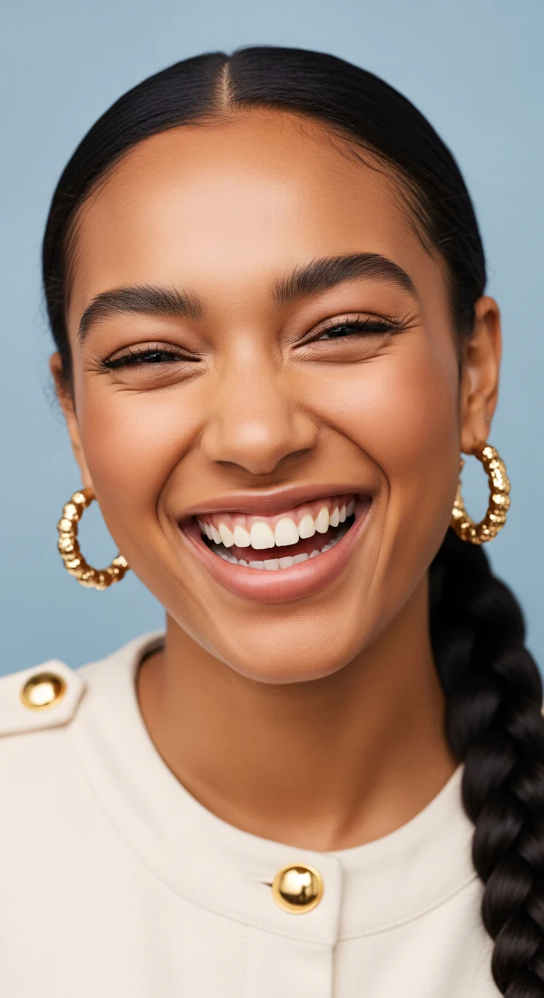 Smiling Stylish Portrait