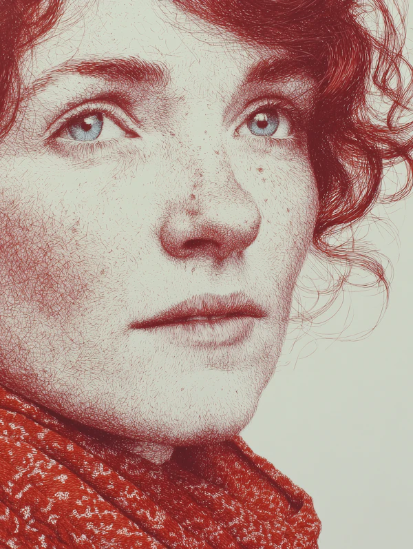 Contemplative Portrait