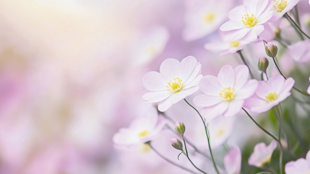 Delicate Pink Flowers