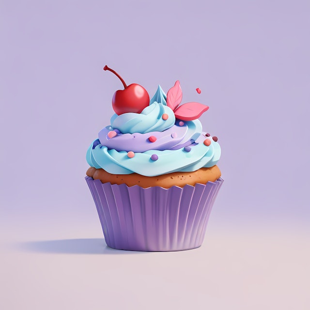 Whimsical Cupcake