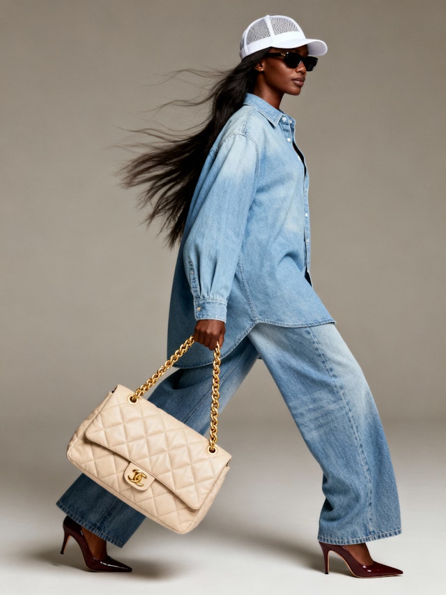 Stylish Denim Ensemble