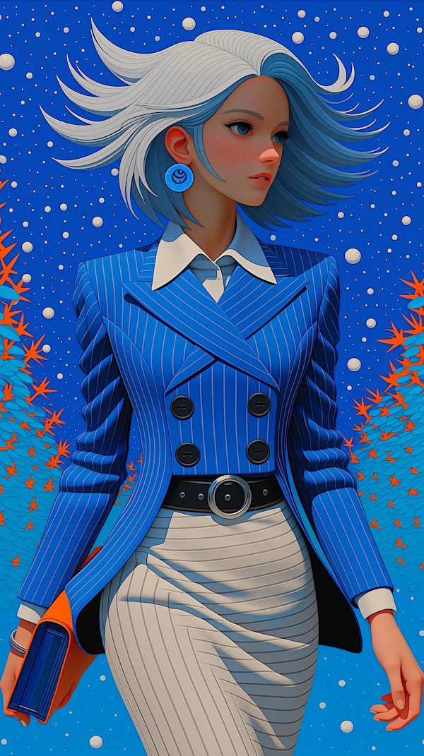 Stylized Woman Portrait