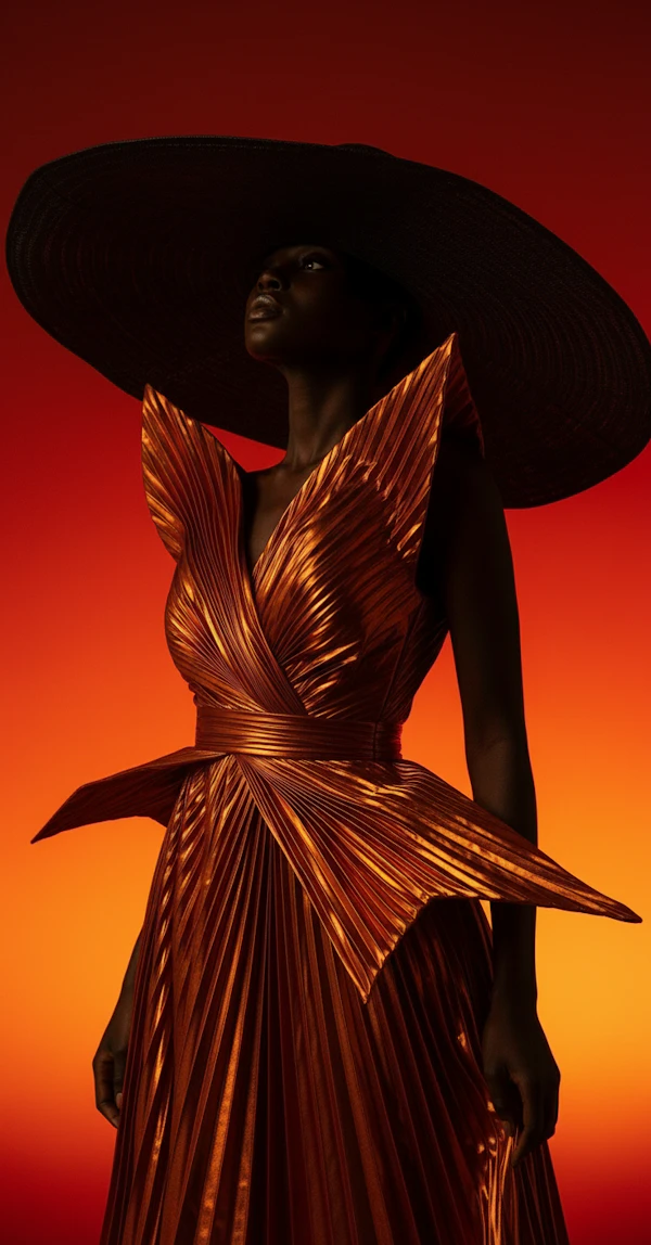 Futuristic Fashion Portrait
