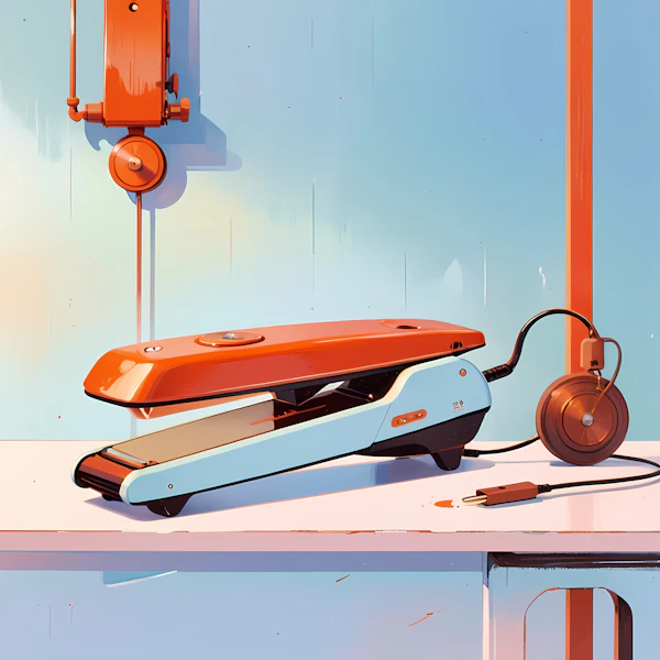 Retro Electric Stapler