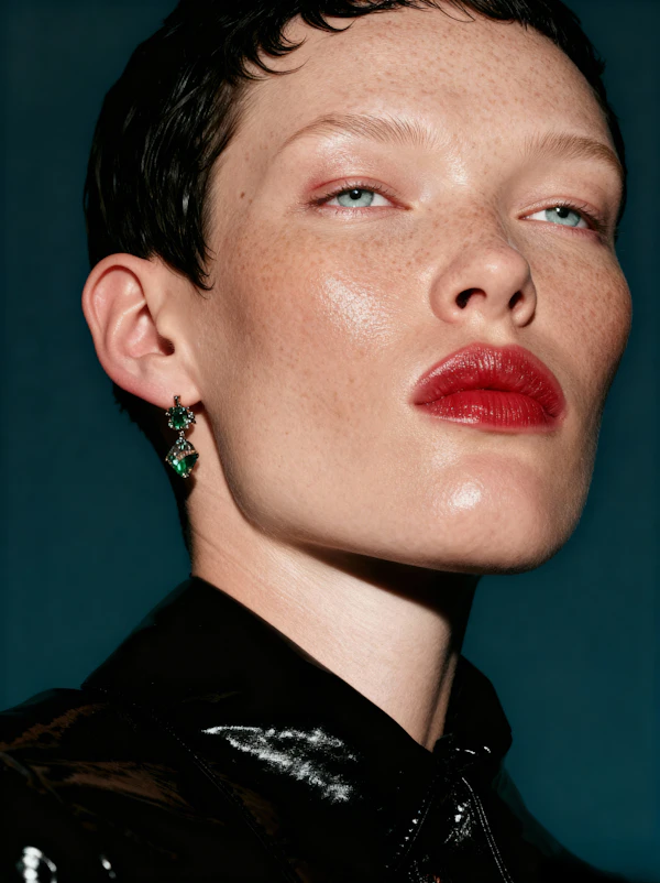 Freckled Portrait