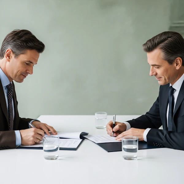 Formal Agreement Signing