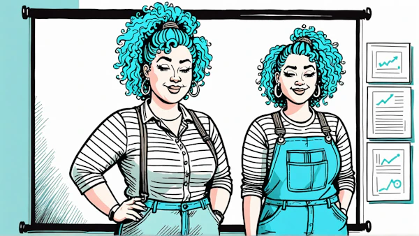 Turquoise Hair Duo