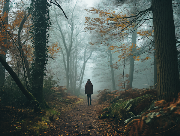 Misty Autumnal Solitude