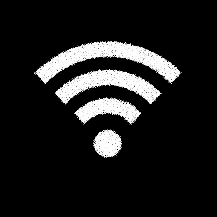 Minimalist Wi-Fi Icon