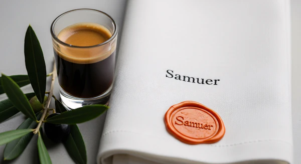 Elegant Espresso Scene