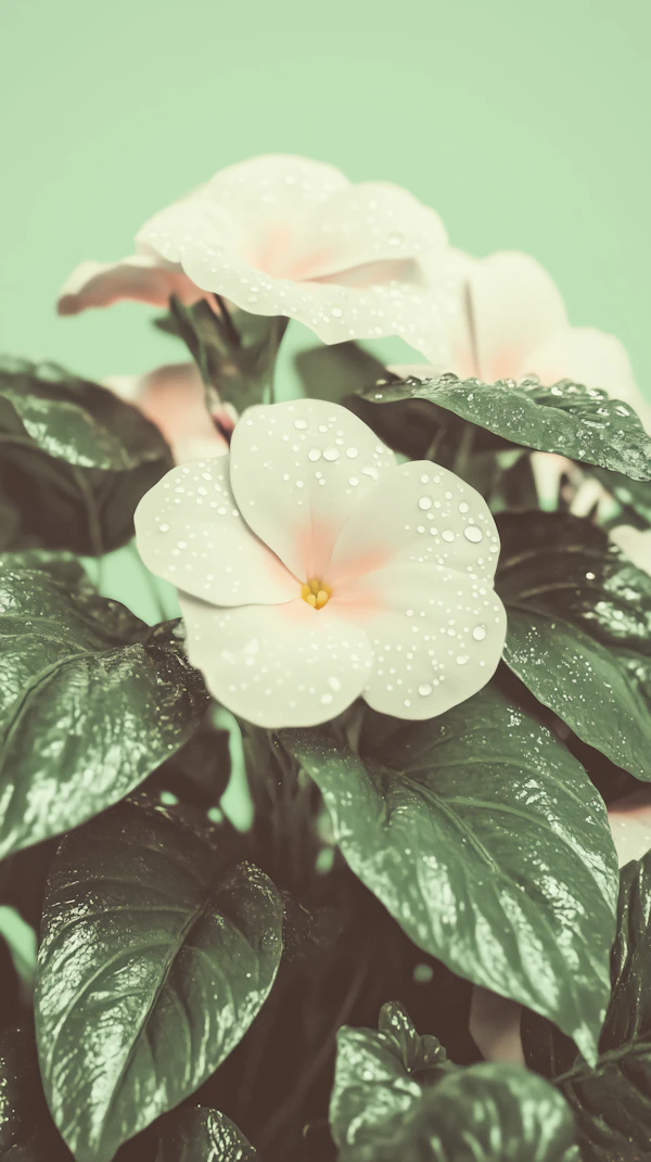 Delicate White Flowers