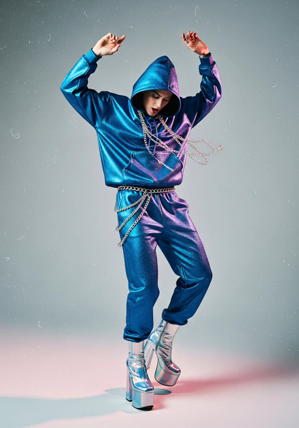 Futuristic Fashion Pose