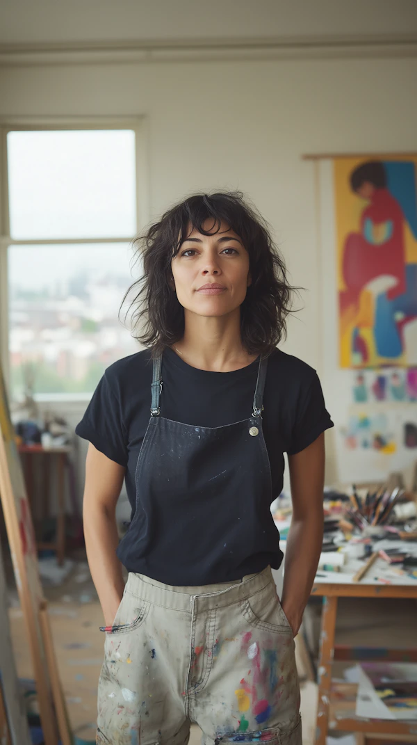 Artist in Studio