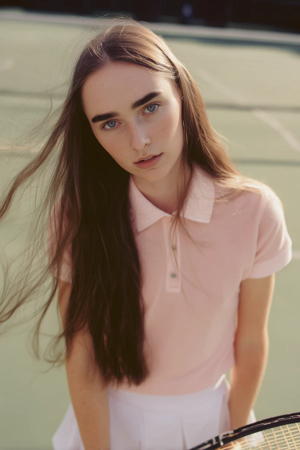 Tennis Player Outdoors