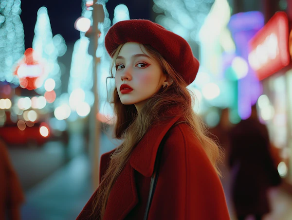 Urban Portrait of a Young Woman