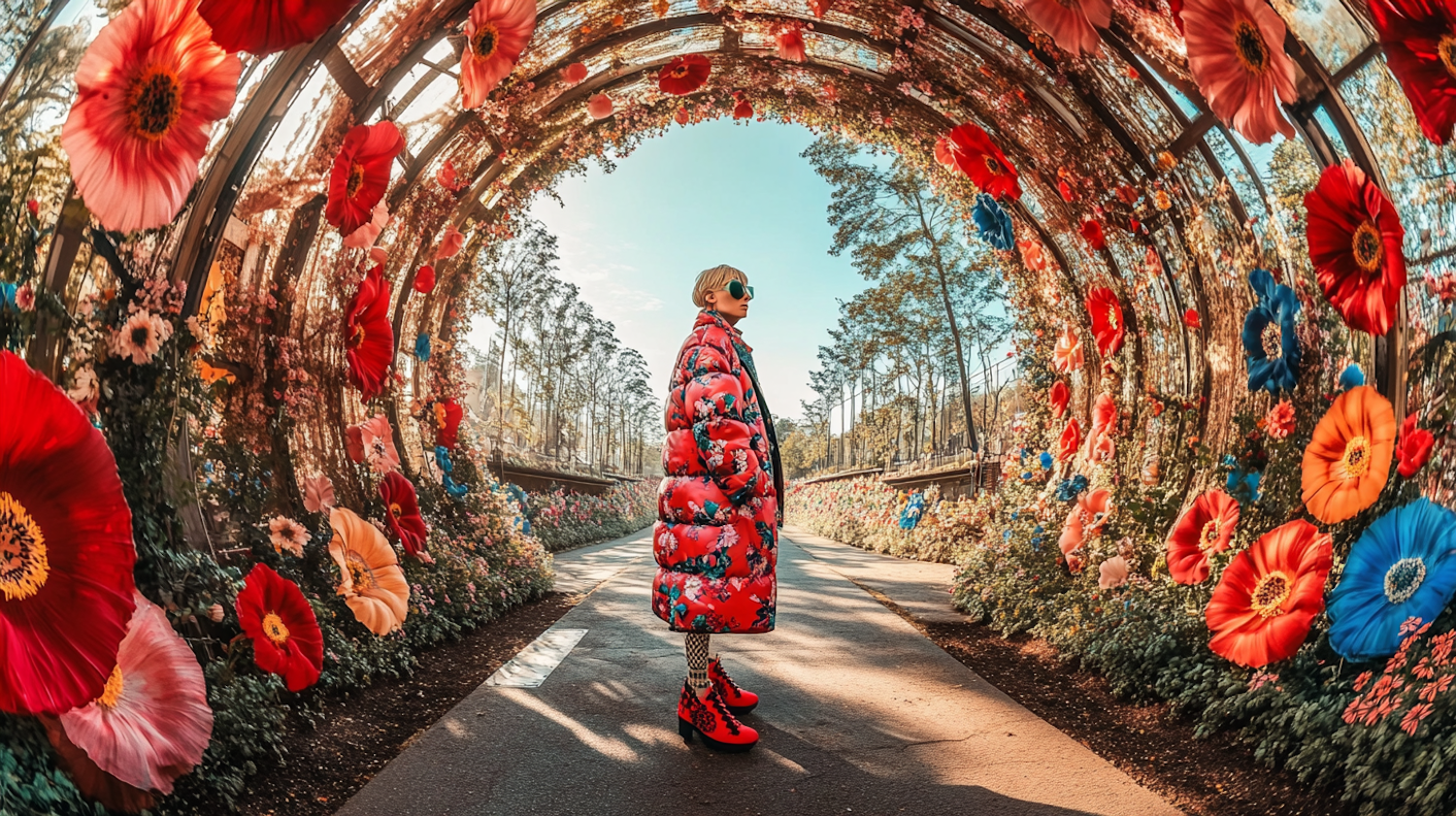 Floral Fashion Tunnel