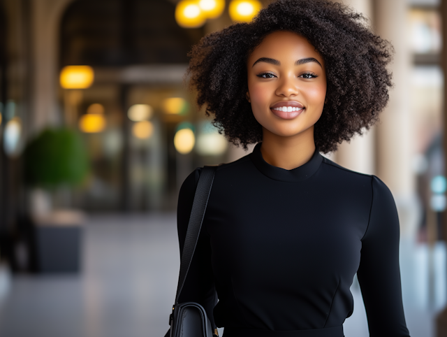 Confident Young Woman Indoors