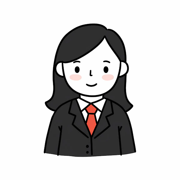 Cheerful Cartoon Portrait
