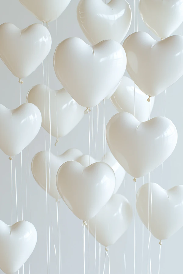 Heart-Shaped Balloons