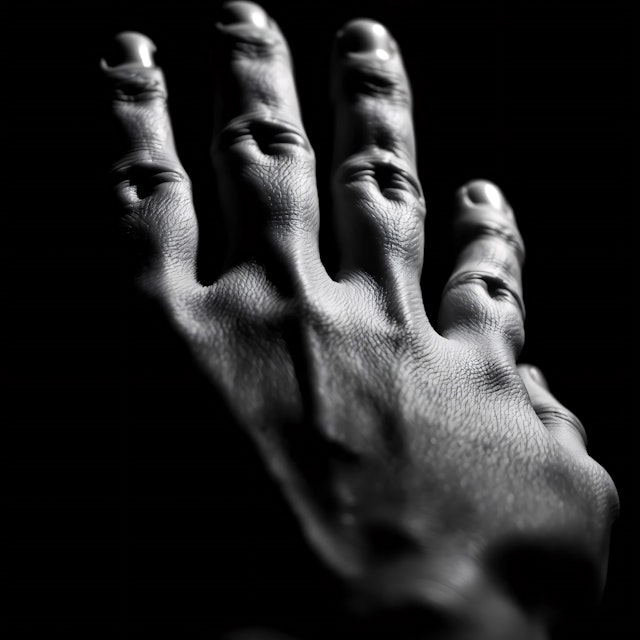 Close-up of Human Hand