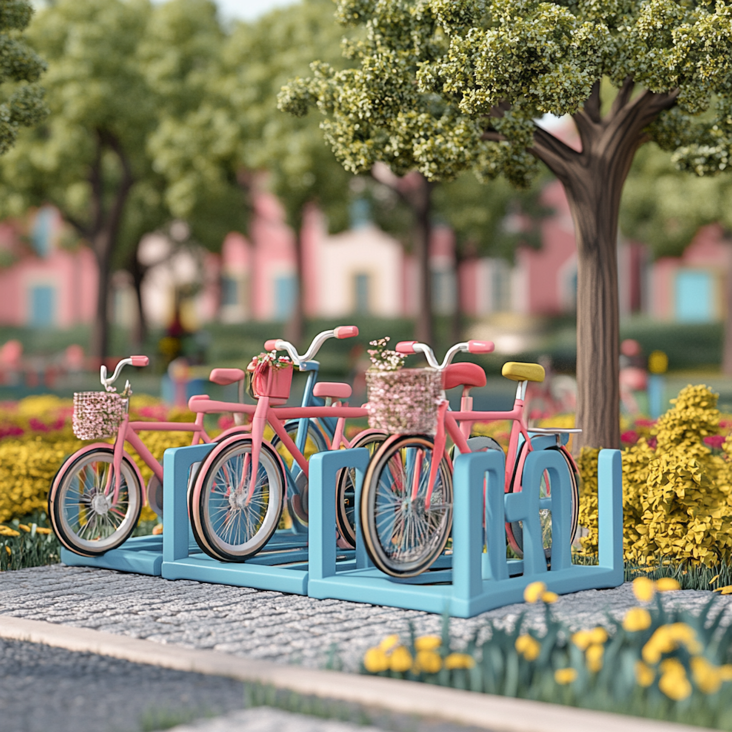 Bicycles in Bloom