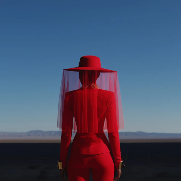 Desert Elegance in Red