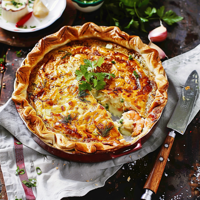 Rustic Seafood Pie