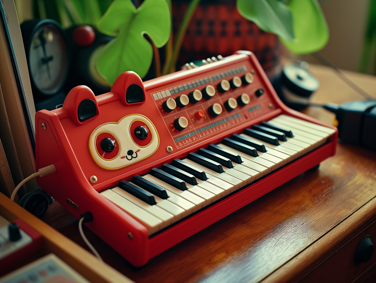 Red Panda Toy Synthesizer