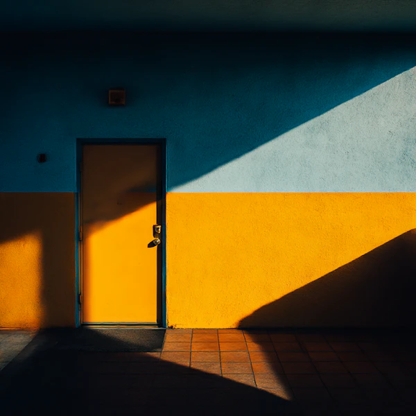 Colorful Wall Scene