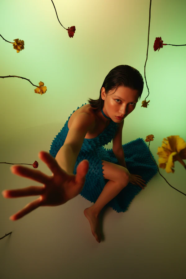 Dynamic Fashion Portrait