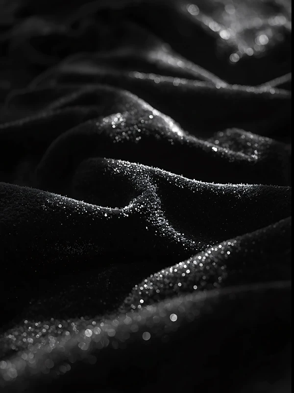 Textured Fabric Close-Up