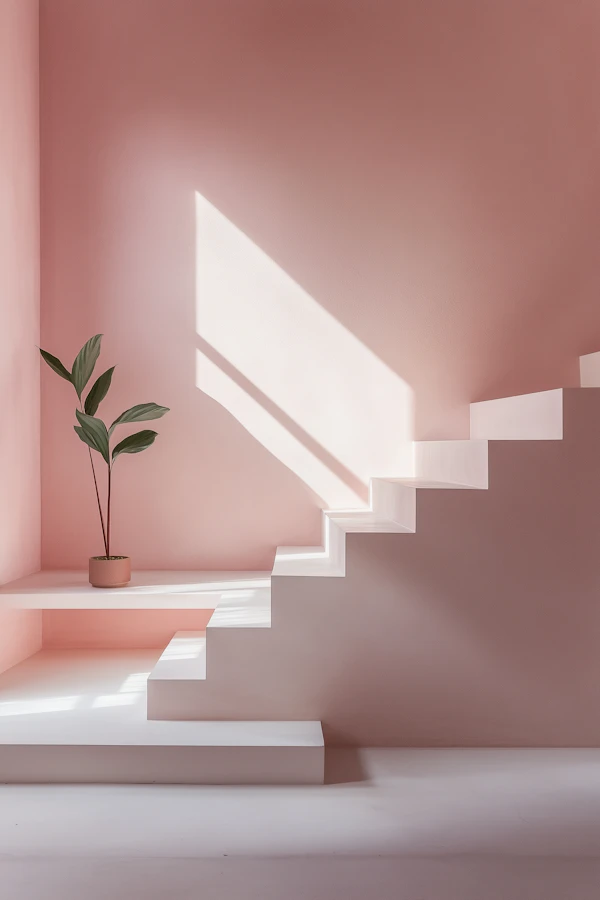 Pastel Pink Interior