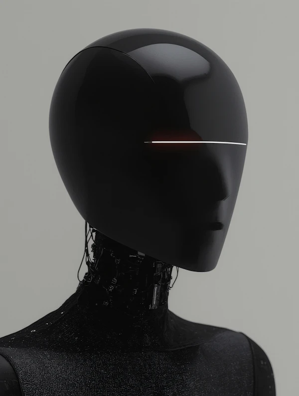 Futuristic Humanoid Robot