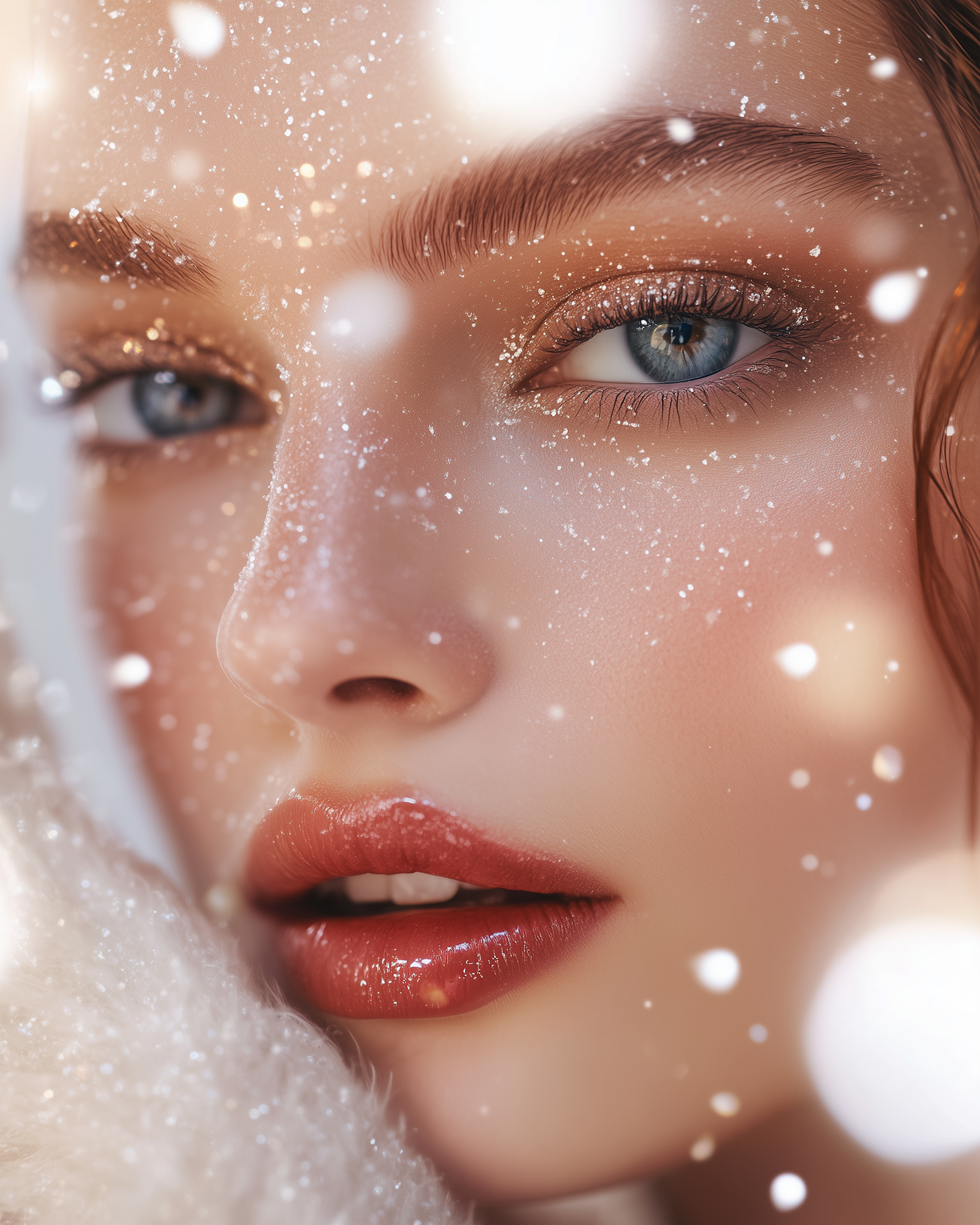 Ethereal Winter Portrait