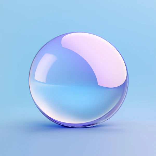 Glossy Pastel Sphere