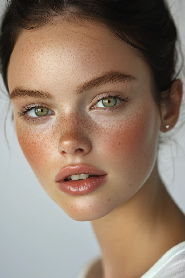 Freckled Portrait