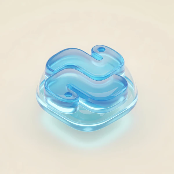 Translucent Blue Logo