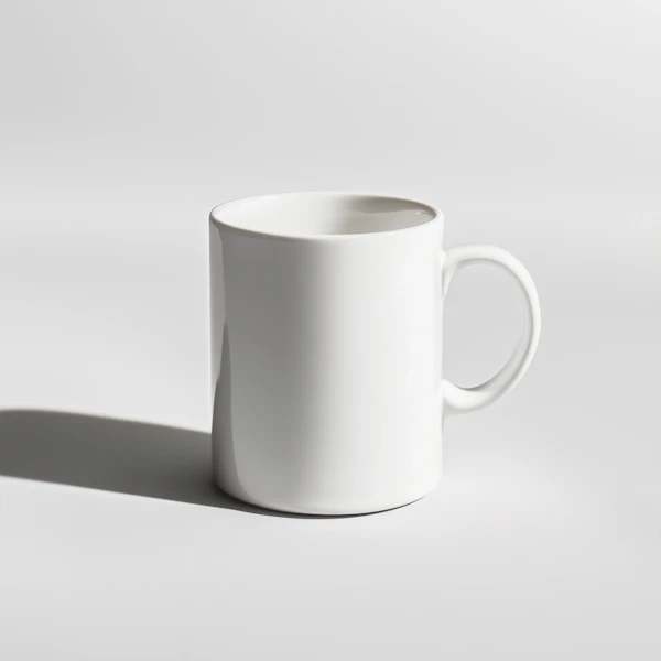 Minimal White Mug