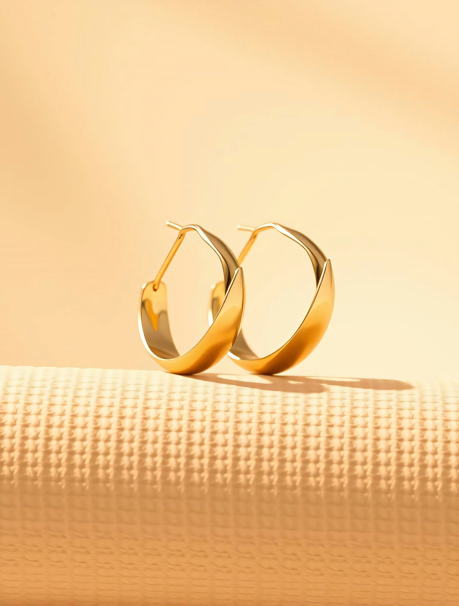 Gold Hoop Earrings