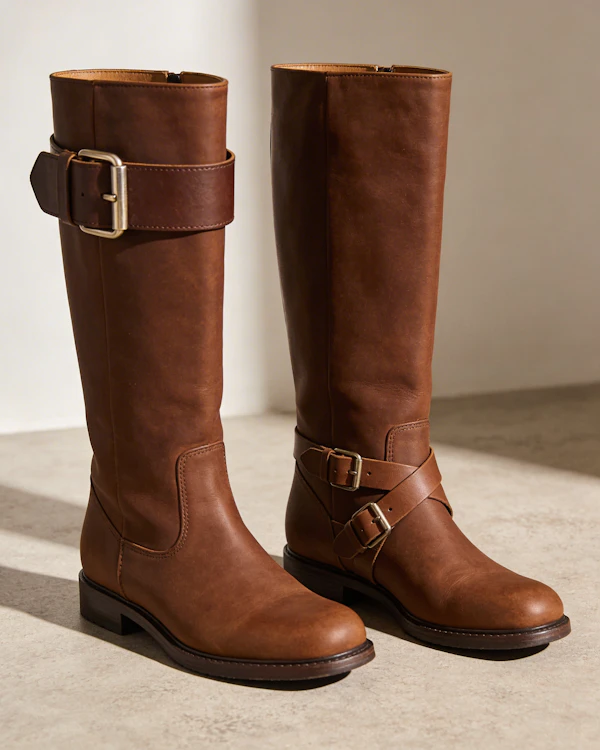 Brown Leather Boots