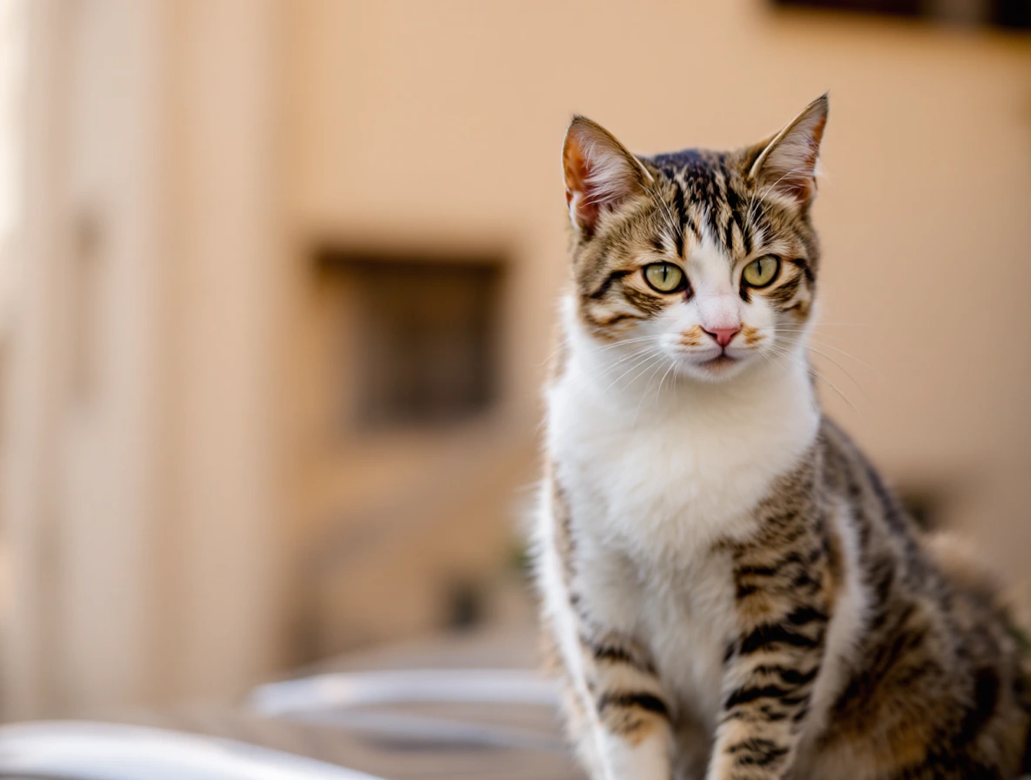 Serene Tabby Cat