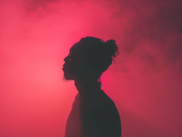 Silhouette Muse in Pink