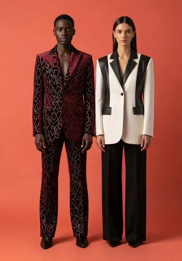 Elegant Duo Portrait