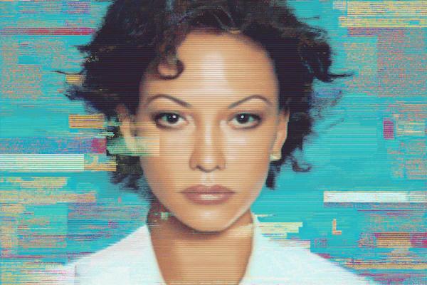 Glitch Art Portrait